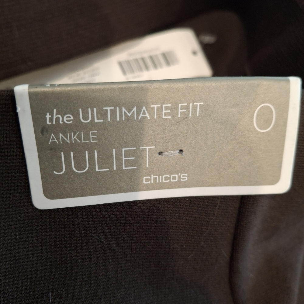 Chico's The Juliet Ankle Pant Basic Cocoa Bean - Picture 9 of 12